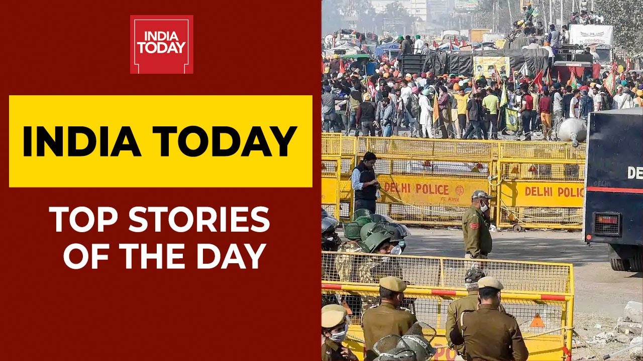 9 PM News: Farmers Intensify Stir Over Farm Laws; TMC Vs BJP War Of Words; & More | India Today