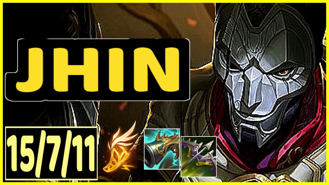 JHIN VS EZREAL - 15/7/11 KDA ADC GAMEPLAY