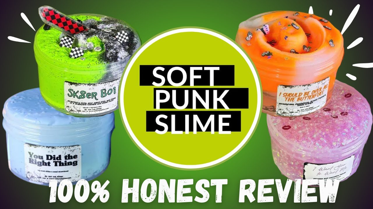 $80 of SOFT PUNK SLIMES WORTH THE SPLURGE? - Punk Rock Love Songs Collection