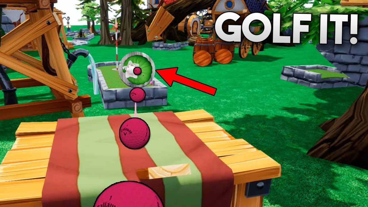 EL HOYO ESTA ESCONDIDO!! GOLF IT!