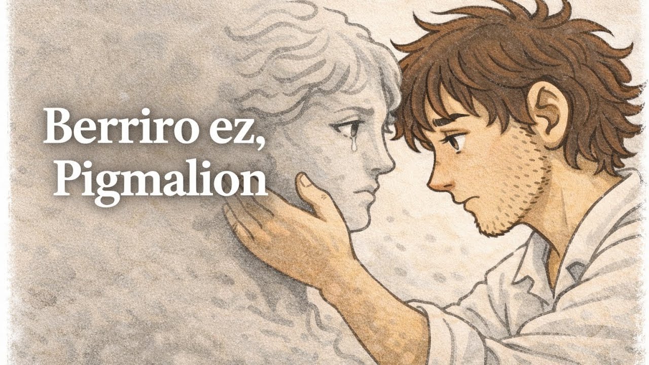 AINGERU - Berriro ez Pigmalion ( Bideoklipa) Folk, historia eta maitasun irreala [trad. Castellano]