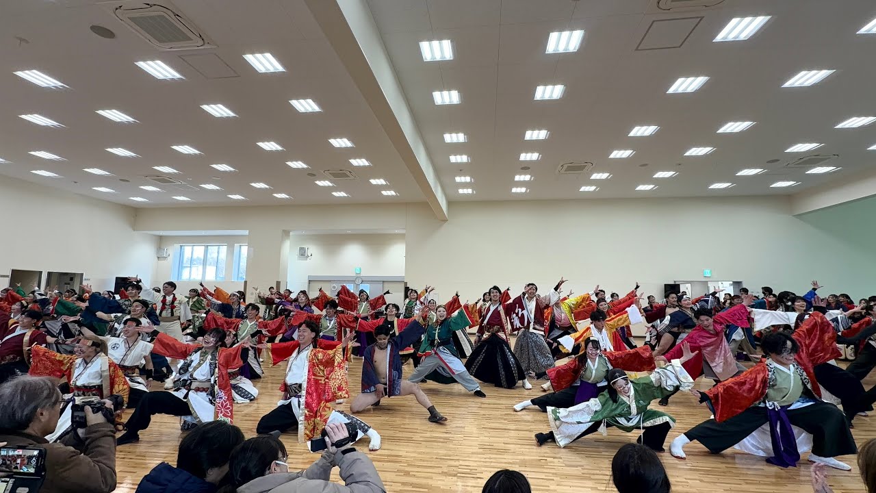 岡山うらじゃ連 旭 葉月まつり2026 剣道場 「彩一瞬」