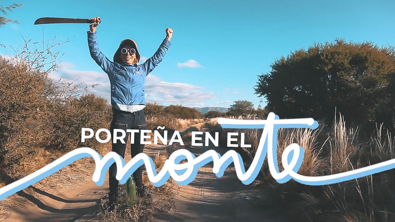 PORTE&Ntilde;A EN EL MONTE | Yuyos, pinches y atardecer.