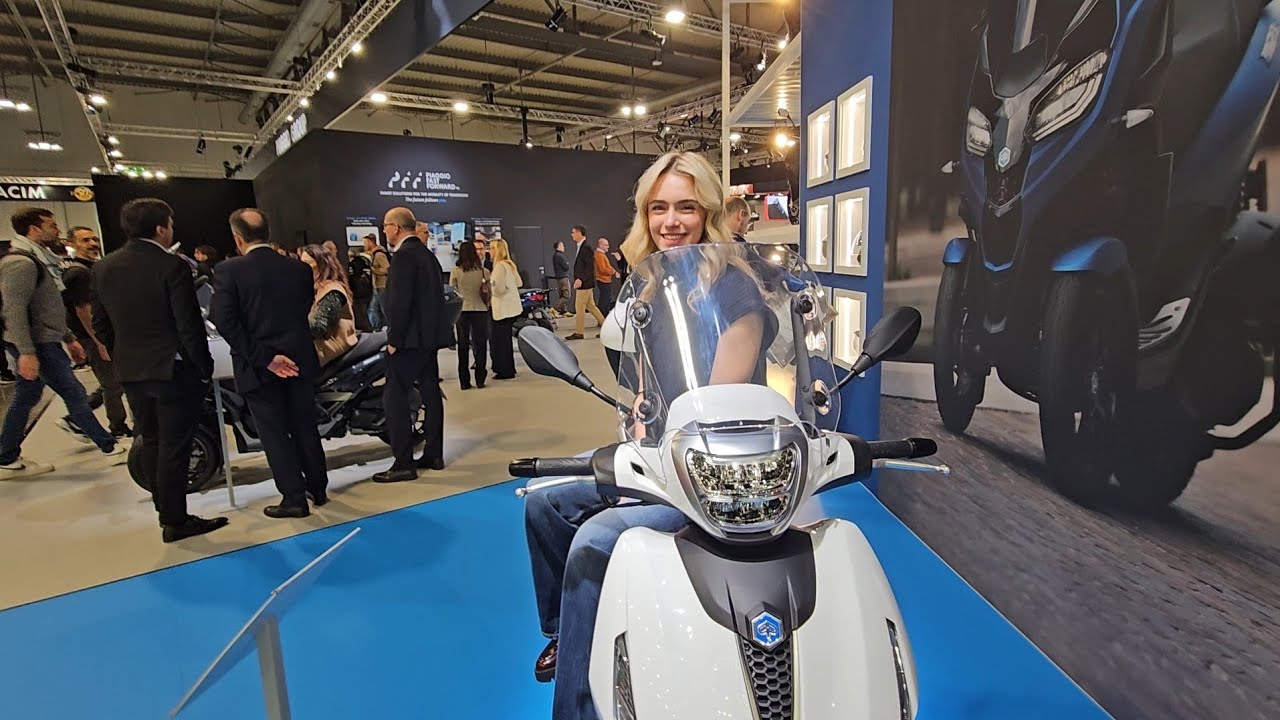 Piaggio: лучшие модели скутеров 2026 года. На Eicma