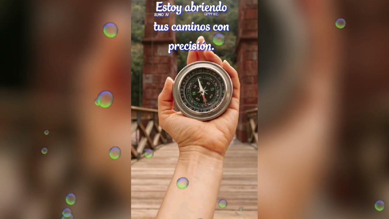 Estoy abriendo tus caminos con precisión 
