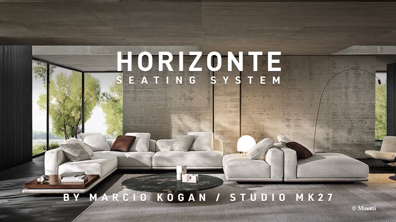 Horizonte Sofa - Minotti | Phân Phối Độc Quyền bởi EuroStyle