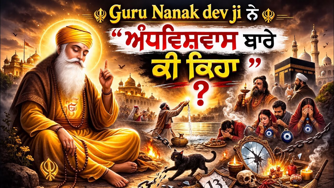Guru Nanak Dev Ji Ne Andhvishwas Bare Ki Kaha? | Sach Di Kranti 🙏