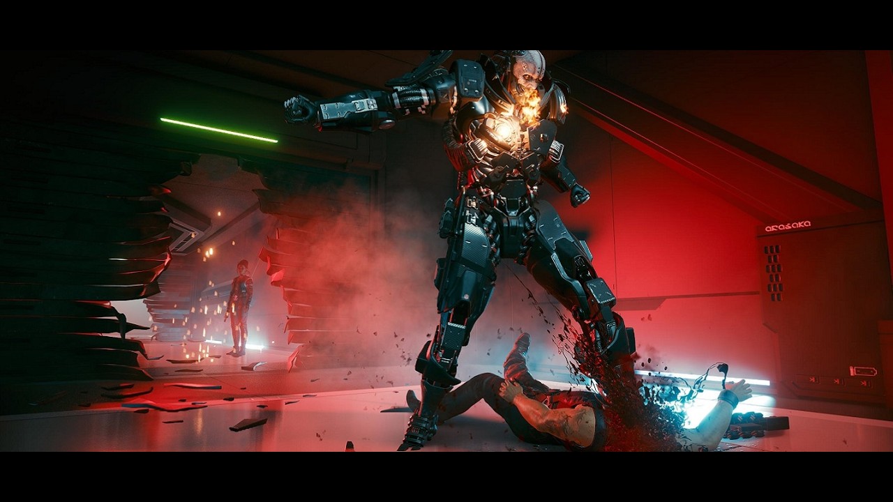 Cyberpunk 2077 бой с Адамом Смэшером