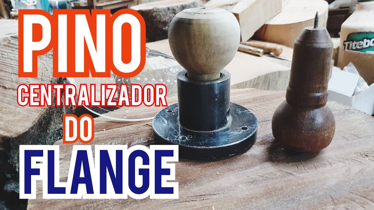 #36 Tornearia para iniciantes: como fazer um pino centralizador do flange?