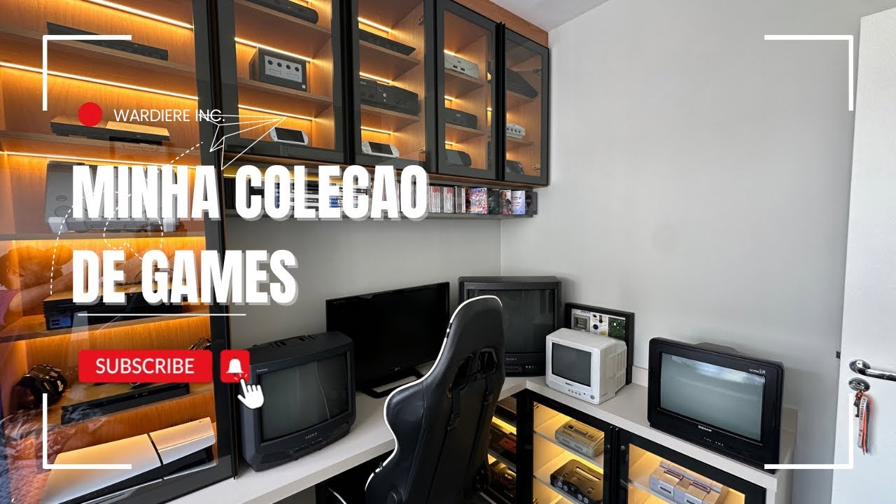 Minha coleção de games atualizada 2025