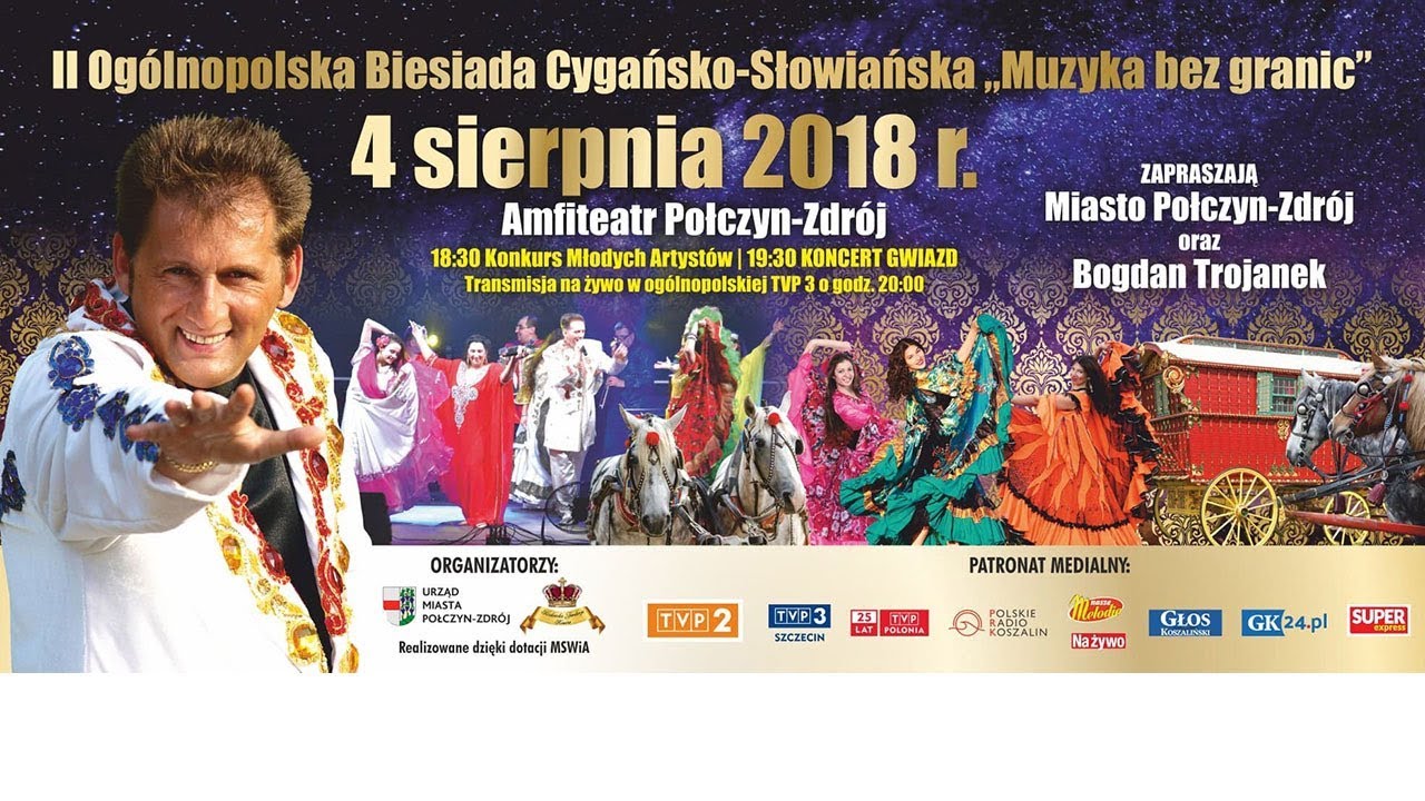 II Ogolnopolska Biesiada Cygansko Słowiańska - Połczyn Zdrój 04.08.2018 Live
