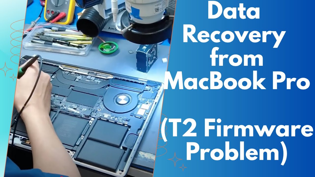 Data Recovery from a damaged Macbook with T2 Firmware Problem
