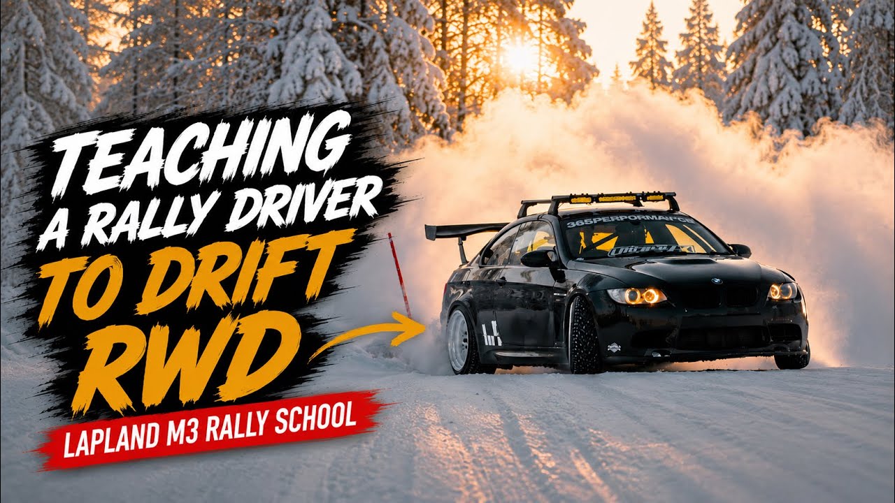 CAN A RALLY DRIVER 360 MY DRIFT CAR?