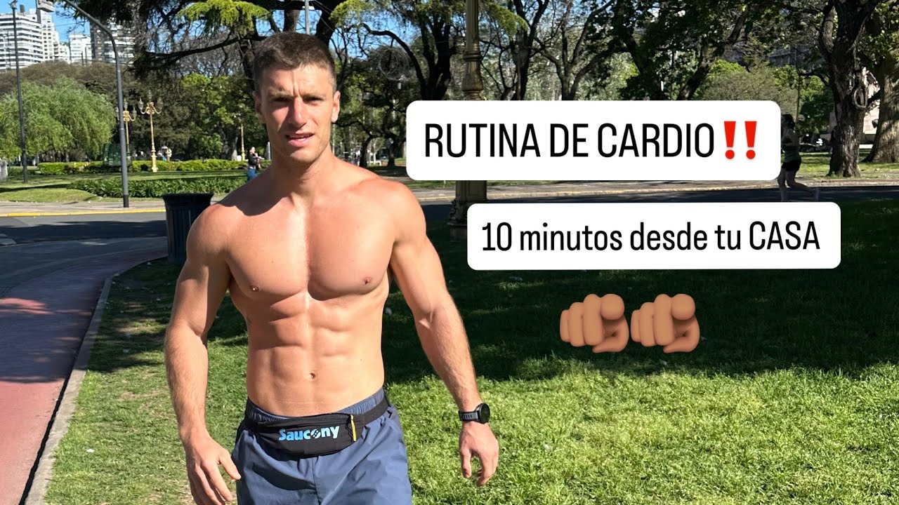 QUEMAR GRASA en 10 minutos, rutina para hacer en casa ( con tu propio peso corporal)