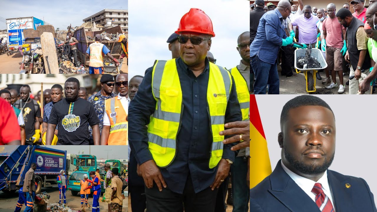 Wow🤩President Mahama has Done it Again🔥Dr. Frank Amoakohene Led Massive Clean Up Exercise in Kumasi 