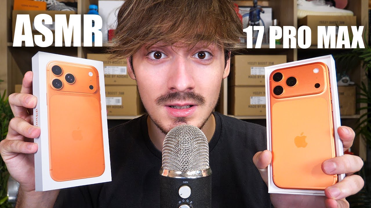 ASMR Unboxing Iphone 17 Pro Max