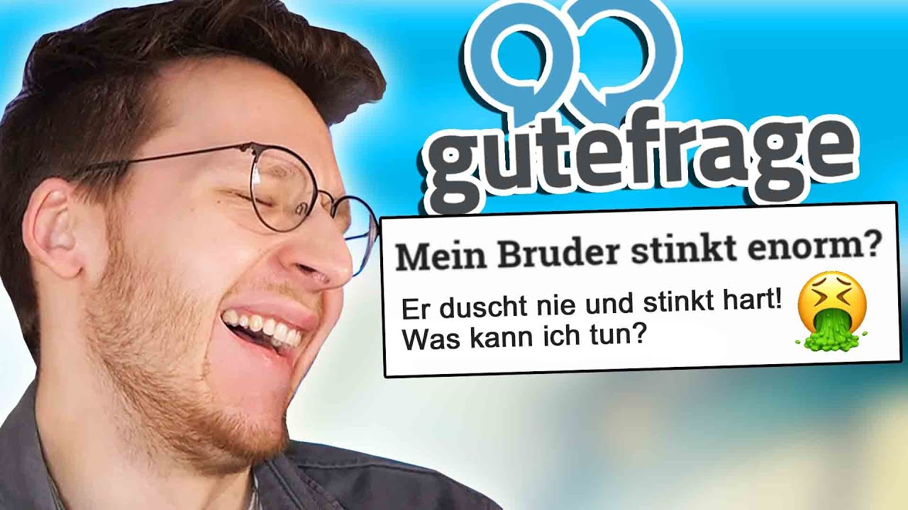 Er duscht NIE - GuteFrage punkt NICHT