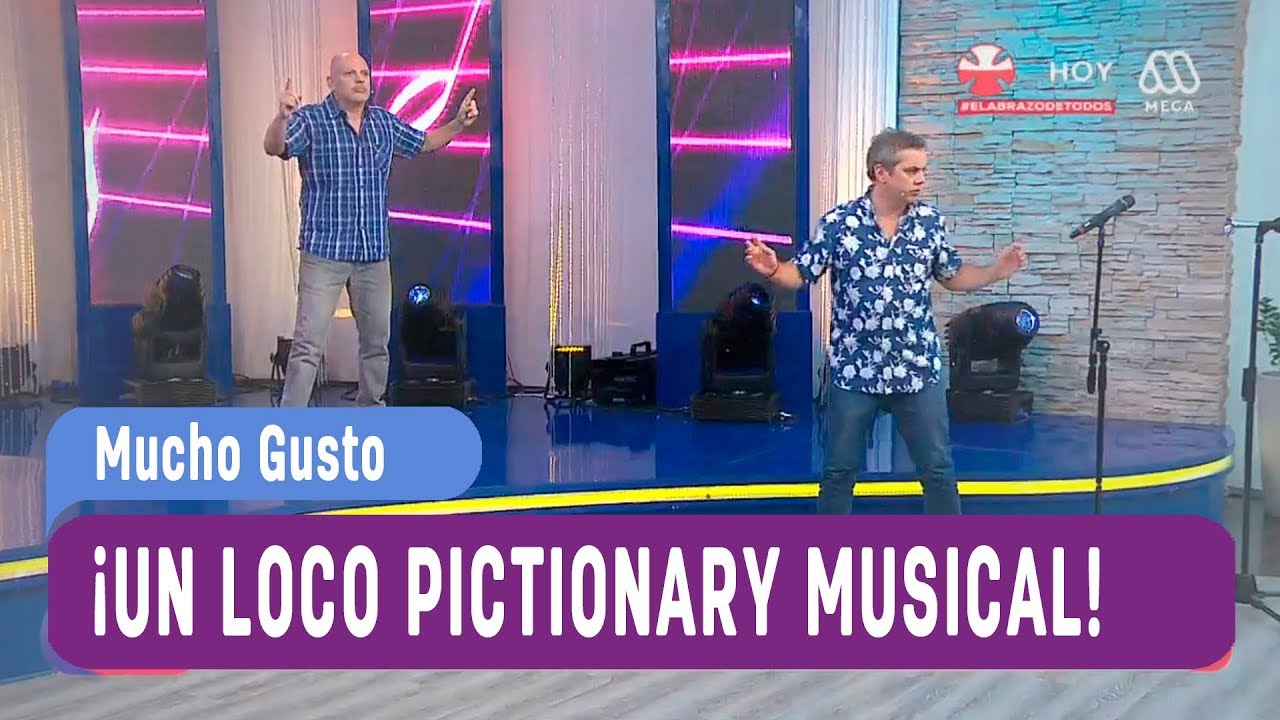 ¡Un loco pictionary musical! - Mucho gusto 2017