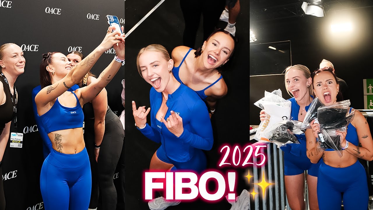 Hotte People, Gym Fits & OACE Chaos 😍✨ FIBO war wild! 🔥