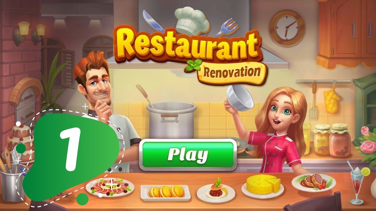 Restaurant Renovation Story Day 1 - Gameplay Walkthrough