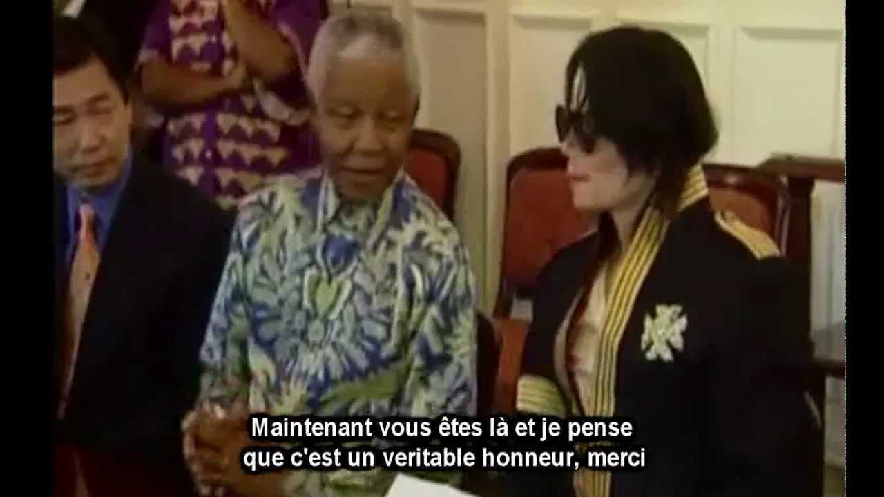 NELSON MANDELA - MICHAEL JACKSON - Sous titres FRANCAIS VOSTFR