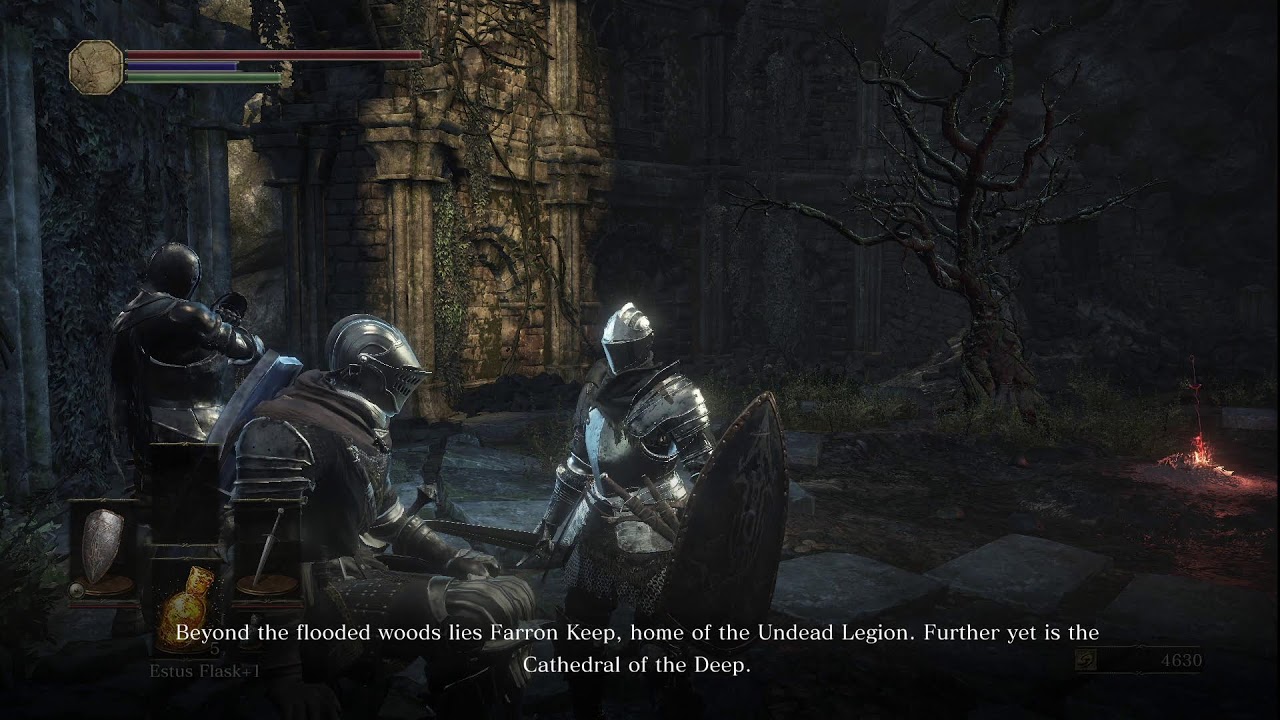Playing Dark Souls III because I have to