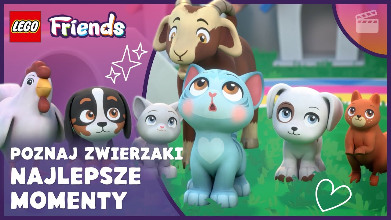 NAJLEPSZE i najdziksze momenty z poszukiwań idealnego zwierzaka ✨⭐ | LEGO Friends: Następny rozdział