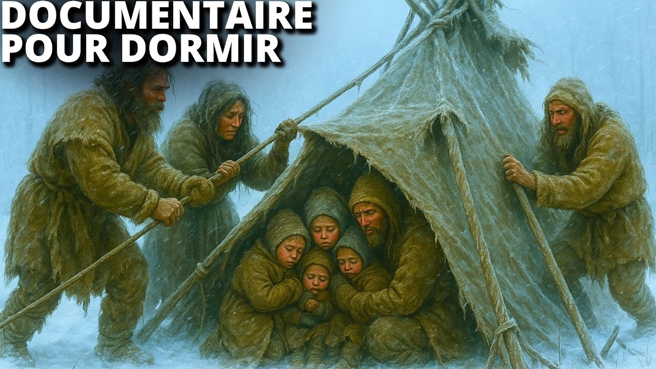 Comment Les Hommes des Cavernes Cr&eacute;aient Des Abris Temporaires Lors de Leurs Voyages | Documentaire