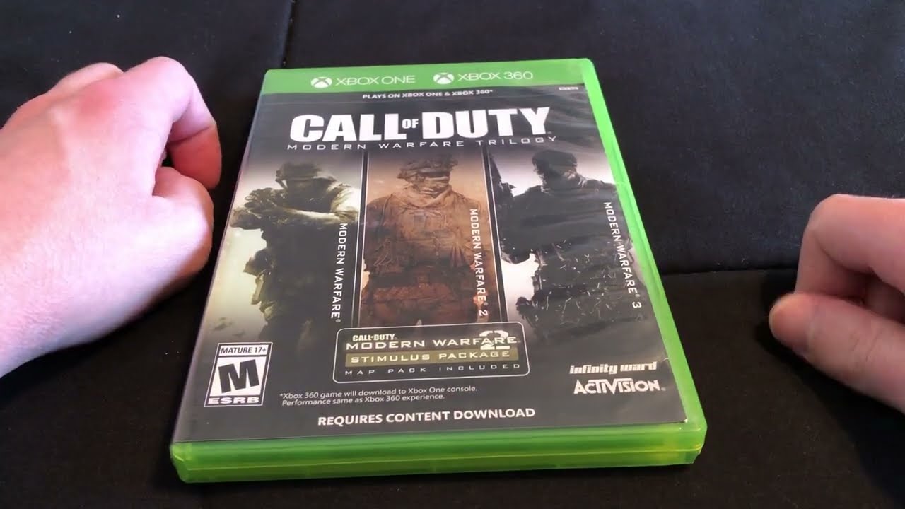 Call of Duty: Modern Warfare Trilogy (2007-2011) Xbox 360/Xbox One Unboxing