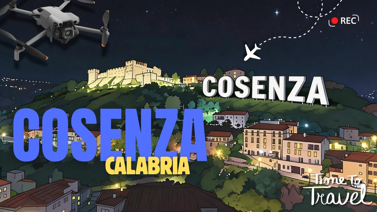 Dji Mini 5 Pro - Cosenza by Night