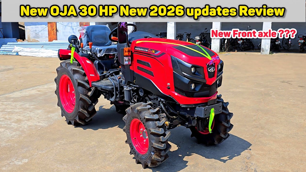 Новый мини-трактор Mahindra OJA 2130 4wd | Новая модель 30 л.с. | Садовый трактор | Сельское хозя...