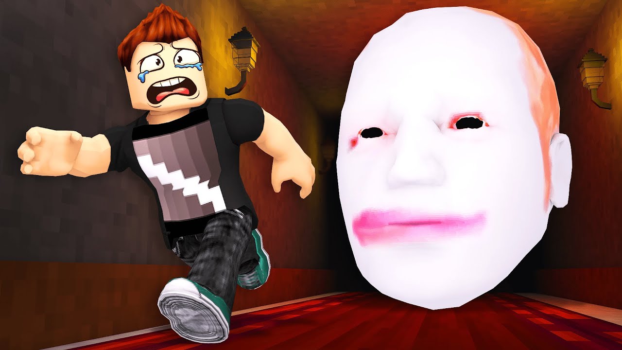 UCIEKAM PRZED DUŻĄ STRASZNĄ GŁOWĄ w ROBLOX! (Escape Running Head)