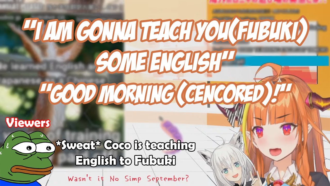Coco's Teaching Some 
