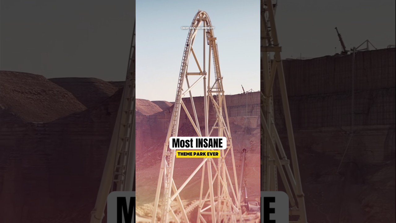 The most INSANE theme park ever! #themepark #youtubeshorts