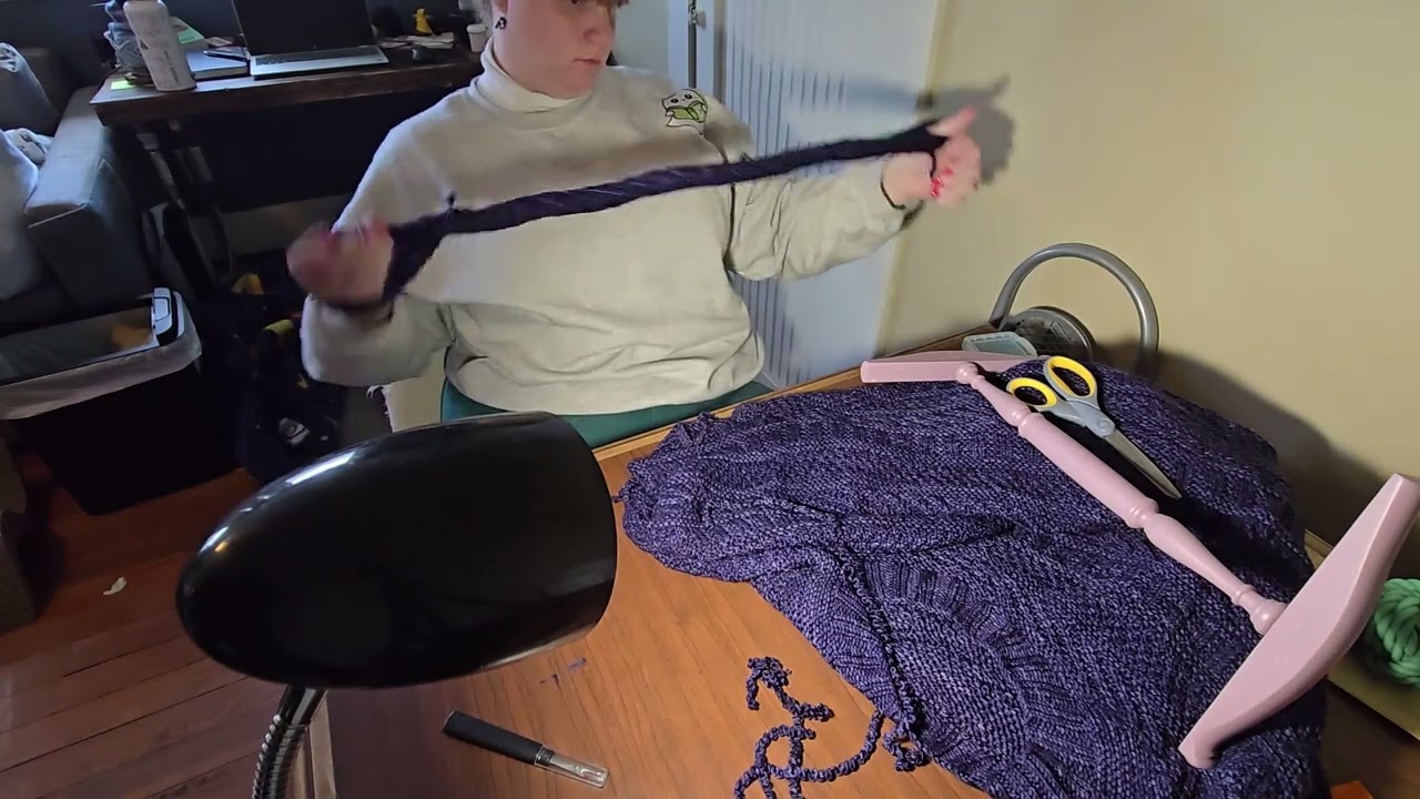 Finish it Friday: Unraveling Dustland Sweater