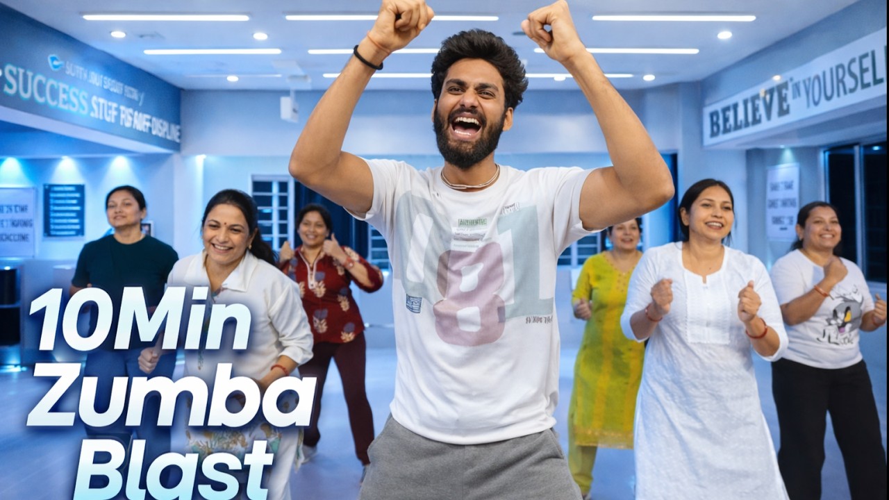 10MIN ZUMBA BLAST || Govind || Mayuri Dance & Fitness Academy ||