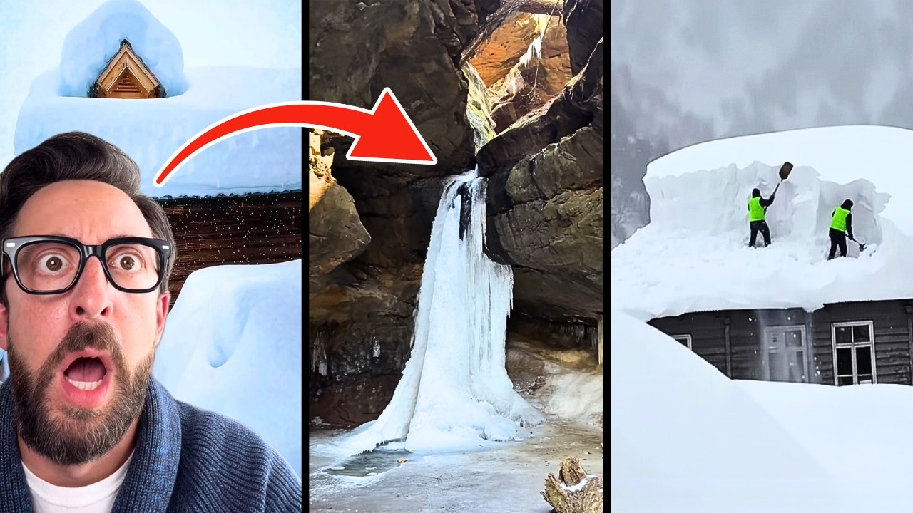 Extreme Frozen World 🥶 Winter Fails Compilation