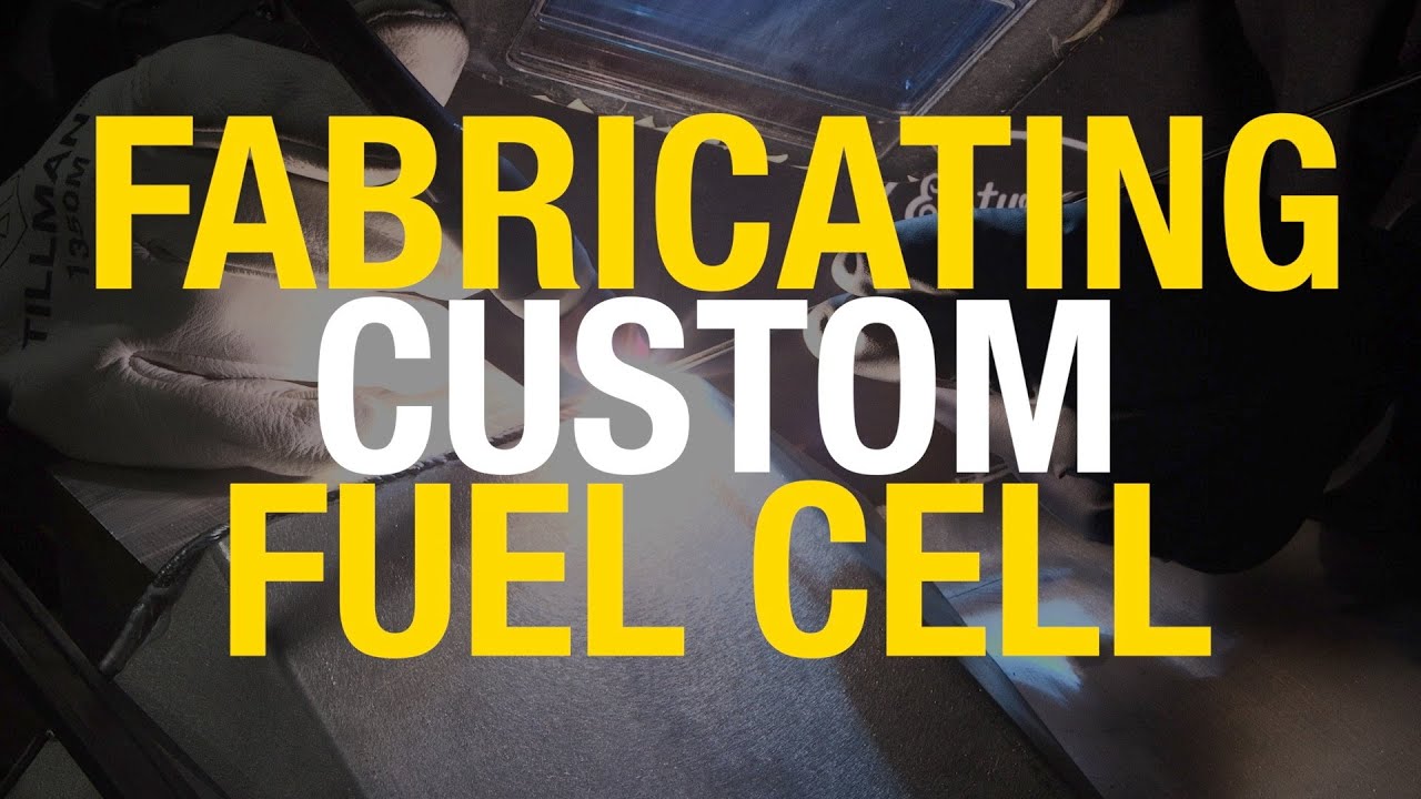 How To Fabricate Custom Fuel Cell with PSR Performance - TIG Welding Aluminum with Eastwood