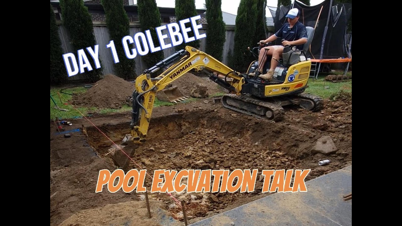 Swimming Pool Excavation (Self Cleaning Pool)