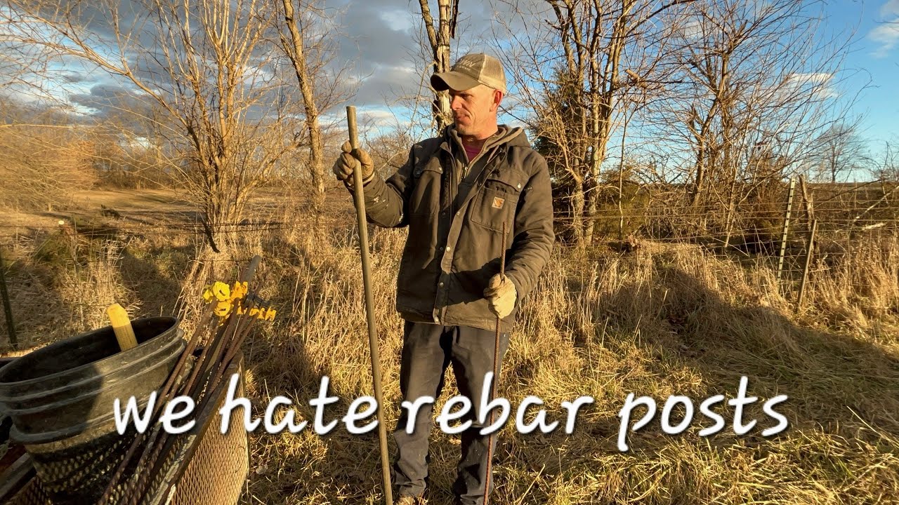 Наш метод установки электрического забора