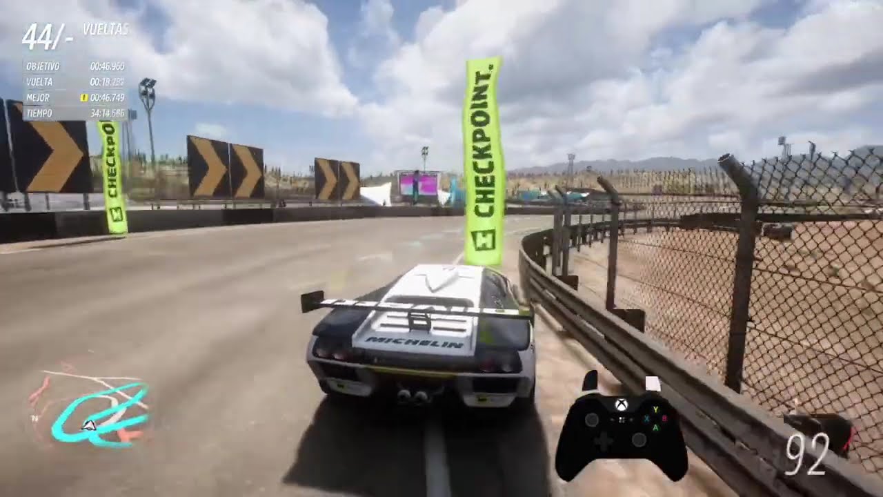 (WR) Horizon Mexico Circuit - S2 Class - 46.855 by K1Z Gray (FH5 World Record)