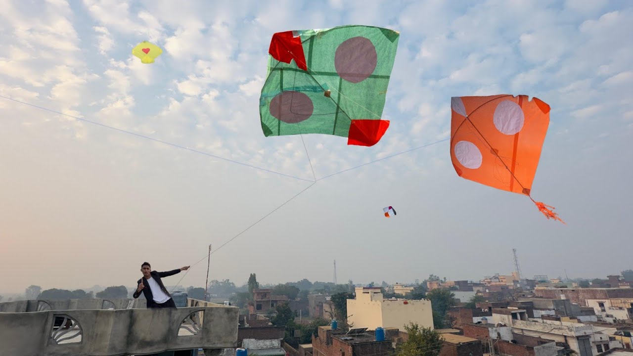 Kite Flying & Abubaker Cutting 2 Gudda | 2023