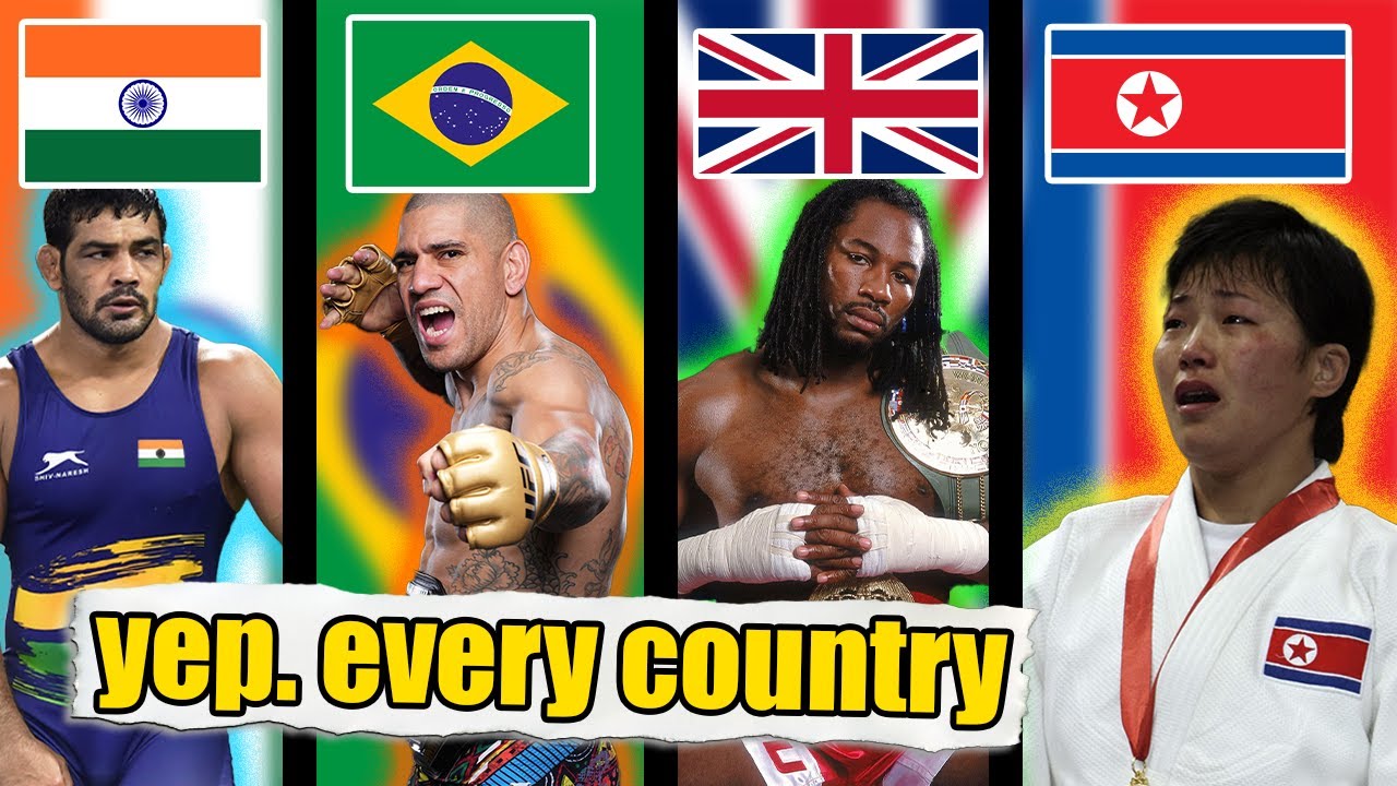 Every Country's Best Combat Sports Athlete of All Time
