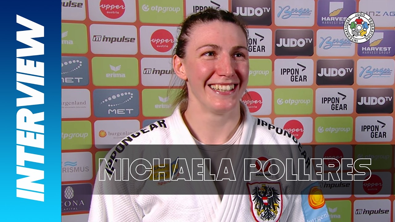 Michaela POLLERES (AUT) - Winner in the -70 kg