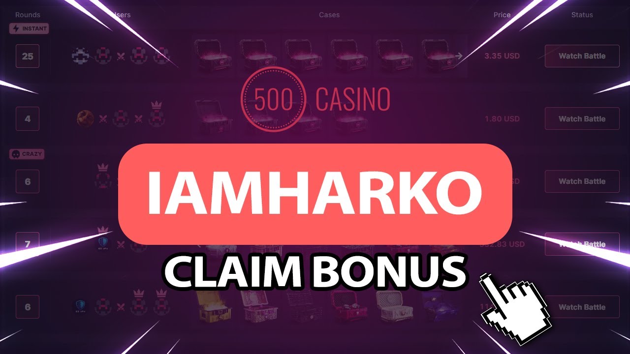 500 Casino Promo Code 2024 | New 50$ CSGO500 Promo Code |