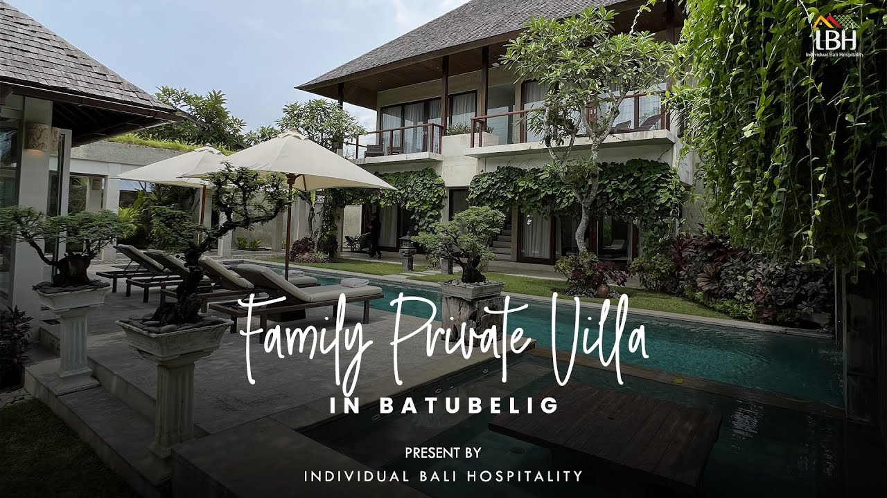 5 Bedroom Private Villa in Batubelig Near Seminyak Beach by Individual Bali Hospitality