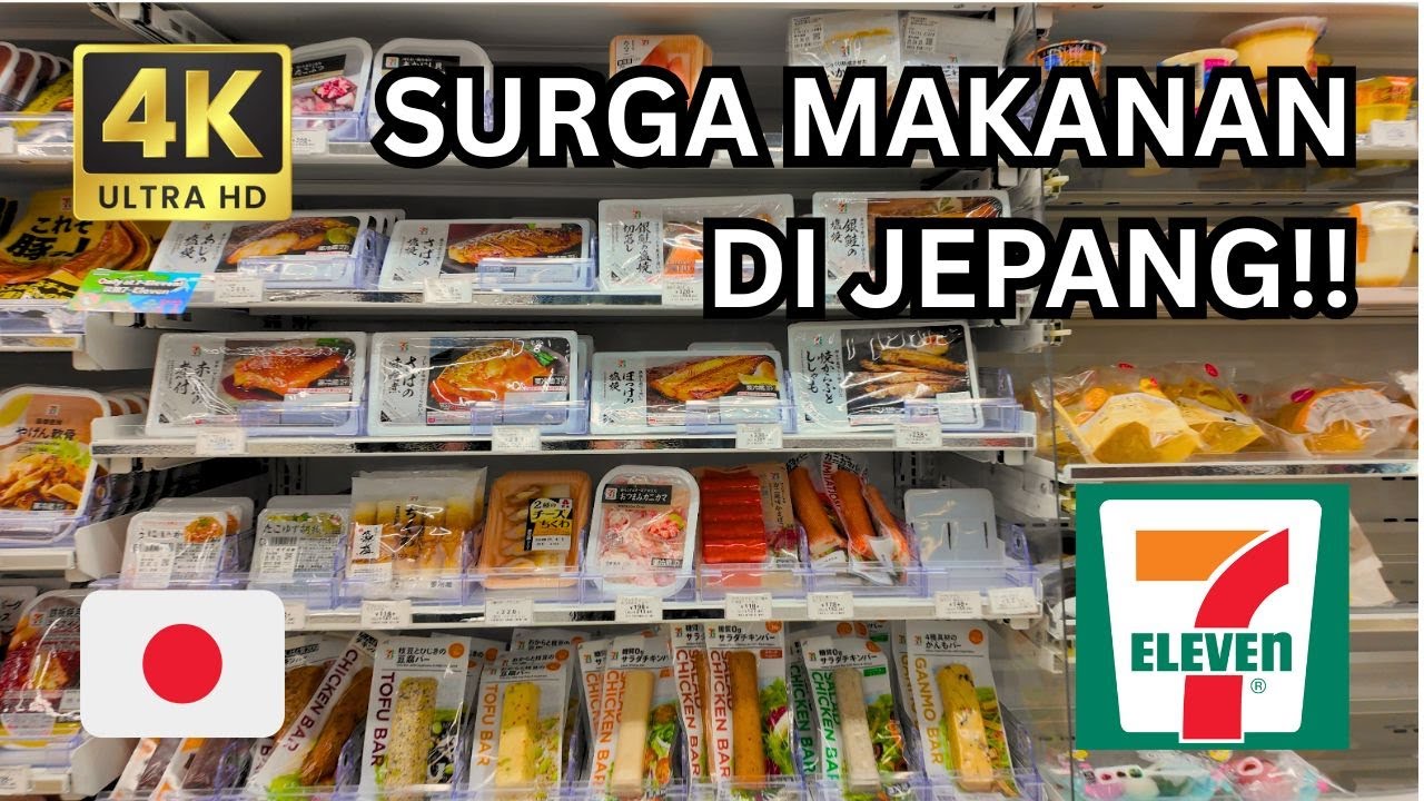 SURGA MAKANAN!! ASMR 7 Eleven Jepang - Eksplorasi makananan sevel!