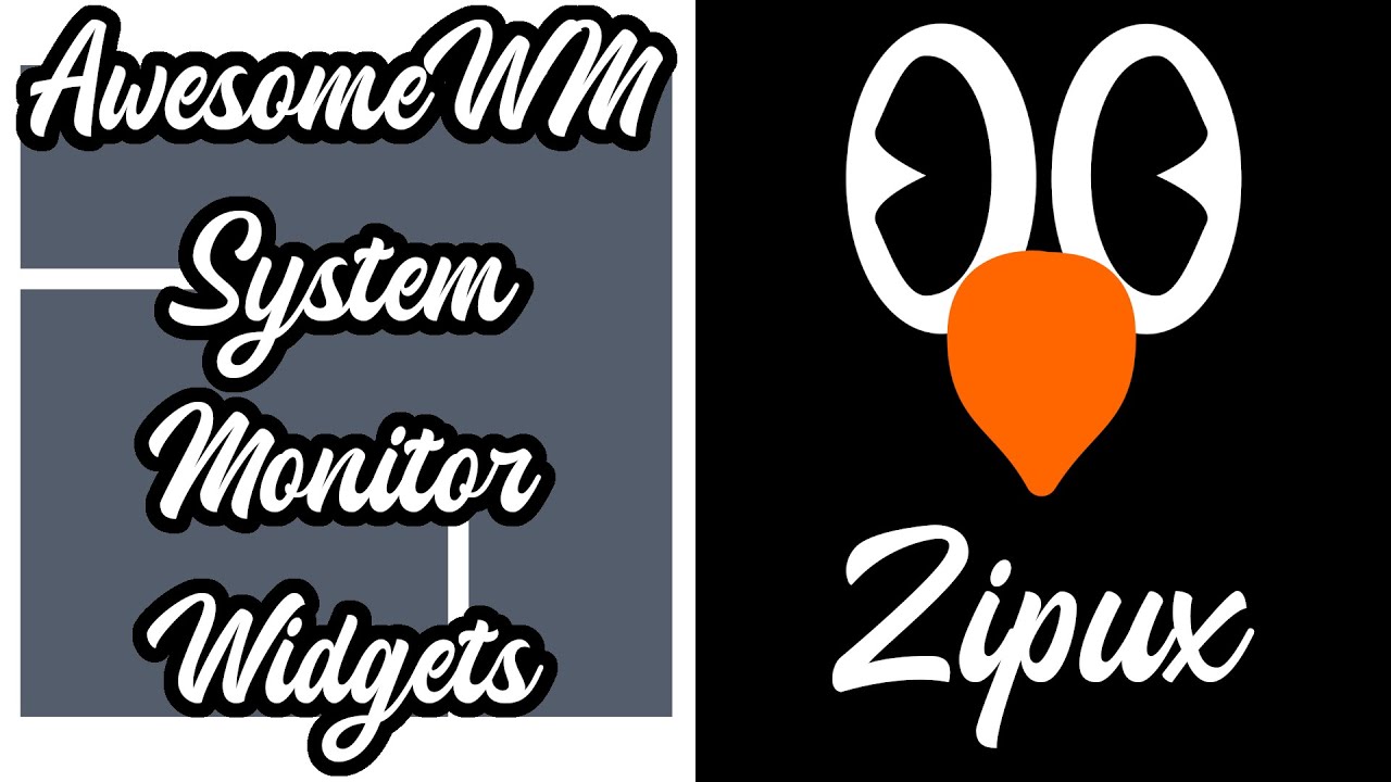 AwesomeWM: System Monitor Widgets
