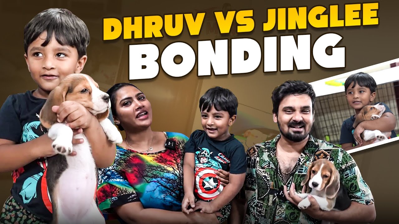 Dhruv vs Jinglee Bonding 😍 | எந்தன் நண்பியே நண்பியே😍🐕 |  Myna Wings