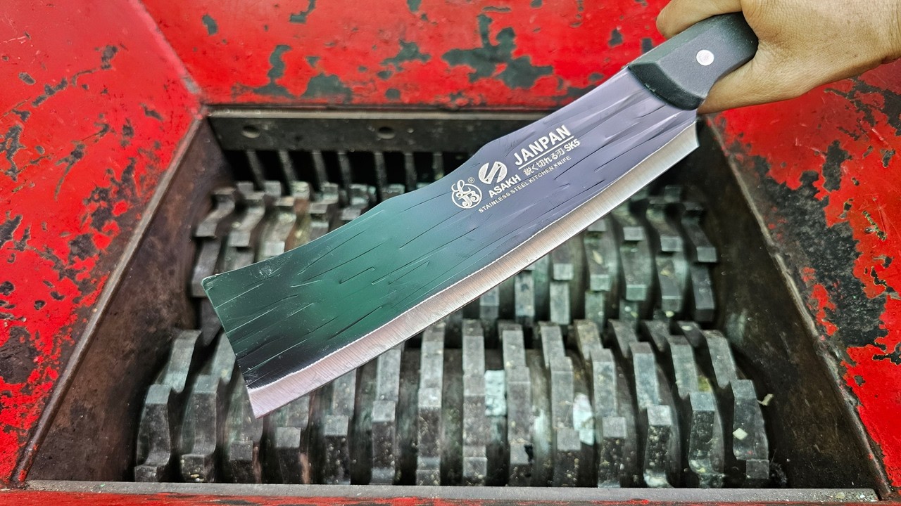 Chef Knives vs Fast Shredder Machine | Oddly Satisfying Videos!